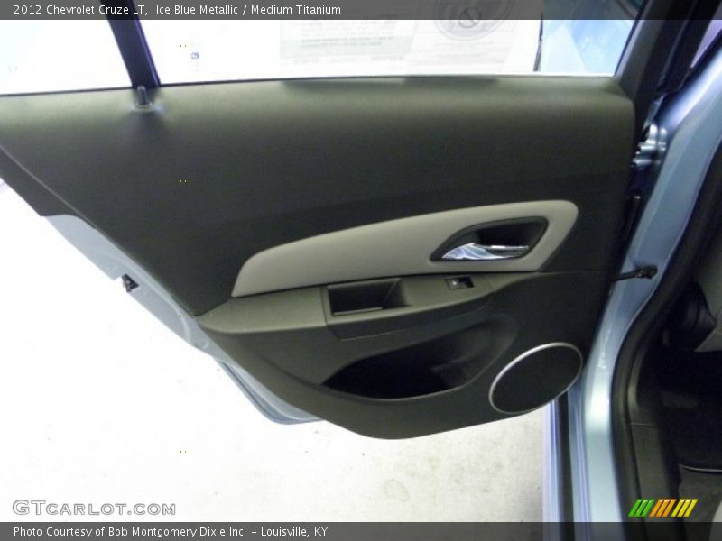 Ice Blue Metallic / Medium Titanium 2012 Chevrolet Cruze LT