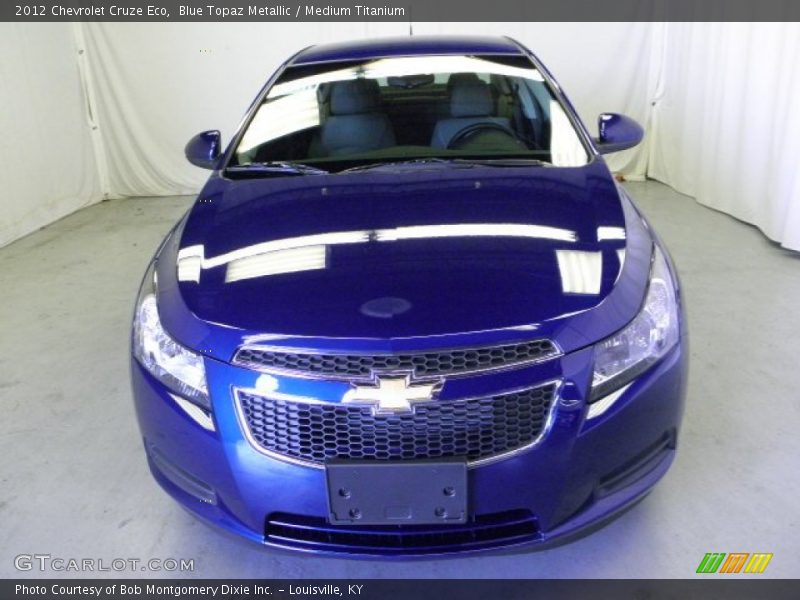 Blue Topaz Metallic / Medium Titanium 2012 Chevrolet Cruze Eco