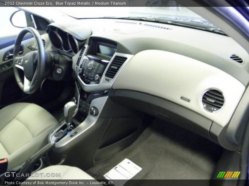 Dashboard of 2012 Cruze Eco