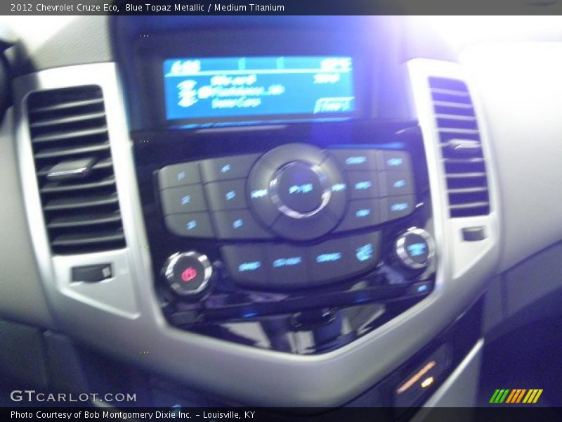 Blue Topaz Metallic / Medium Titanium 2012 Chevrolet Cruze Eco