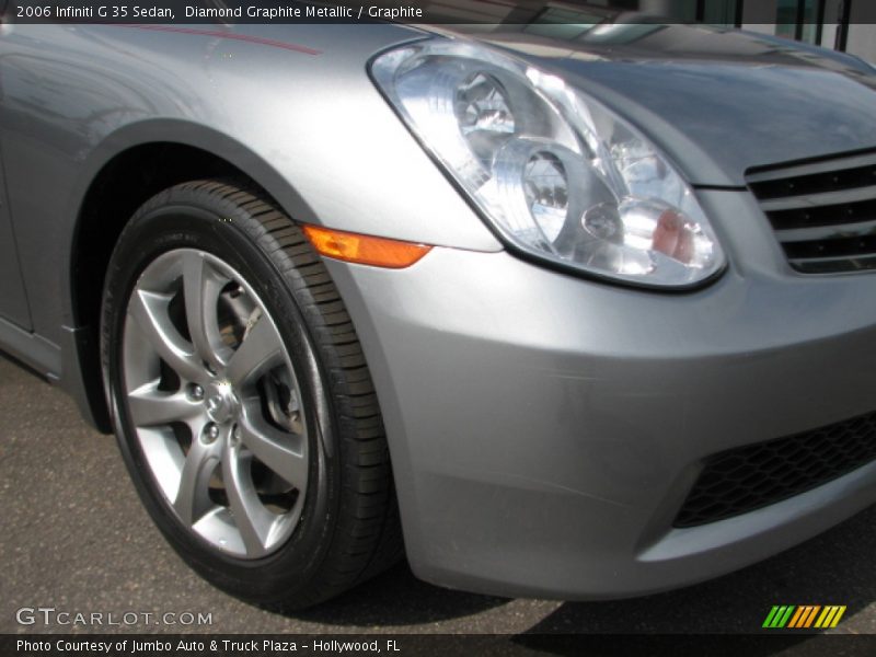 Diamond Graphite Metallic / Graphite 2006 Infiniti G 35 Sedan