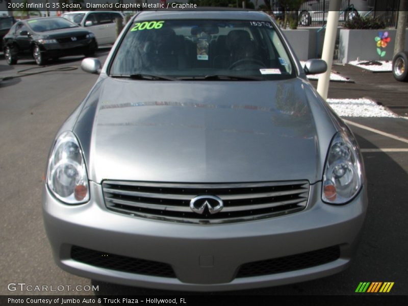 Diamond Graphite Metallic / Graphite 2006 Infiniti G 35 Sedan