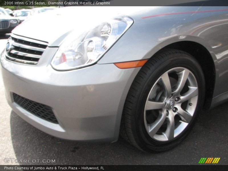 Diamond Graphite Metallic / Graphite 2006 Infiniti G 35 Sedan