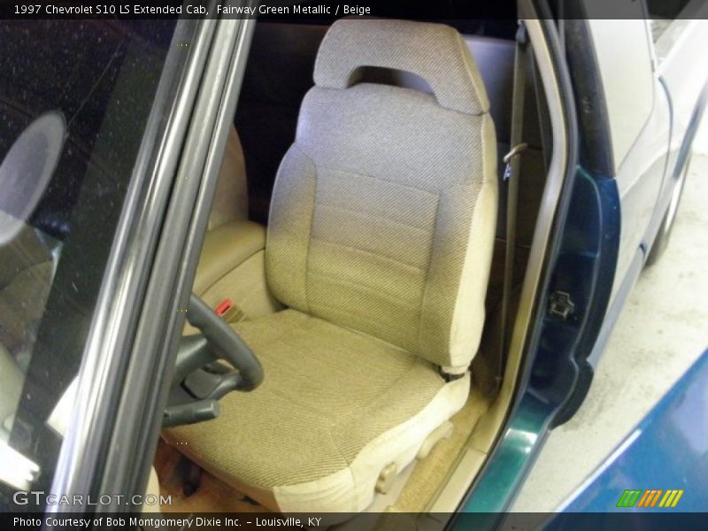  1997 S10 LS Extended Cab Beige Interior