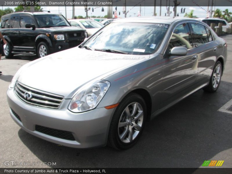 Diamond Graphite Metallic / Graphite 2006 Infiniti G 35 Sedan