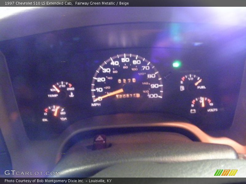  1997 S10 LS Extended Cab LS Extended Cab Gauges