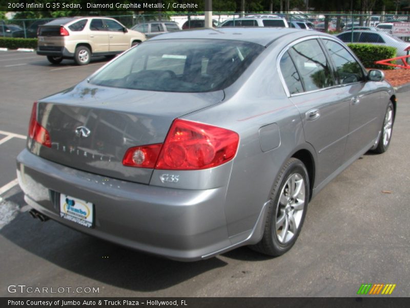Diamond Graphite Metallic / Graphite 2006 Infiniti G 35 Sedan