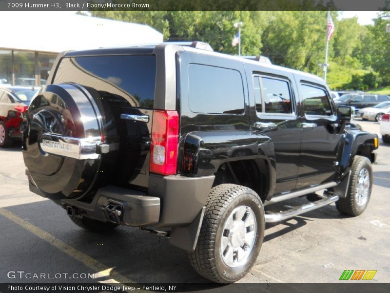 Black / Ebony/Morocco Brown 2009 Hummer H3