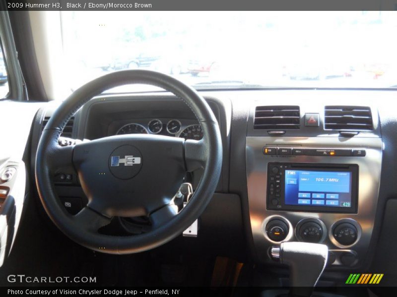 Black / Ebony/Morocco Brown 2009 Hummer H3