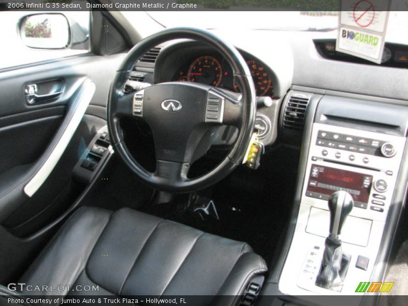 Diamond Graphite Metallic / Graphite 2006 Infiniti G 35 Sedan