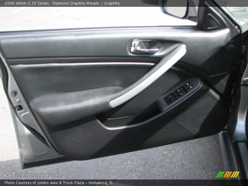 Diamond Graphite Metallic / Graphite 2006 Infiniti G 35 Sedan