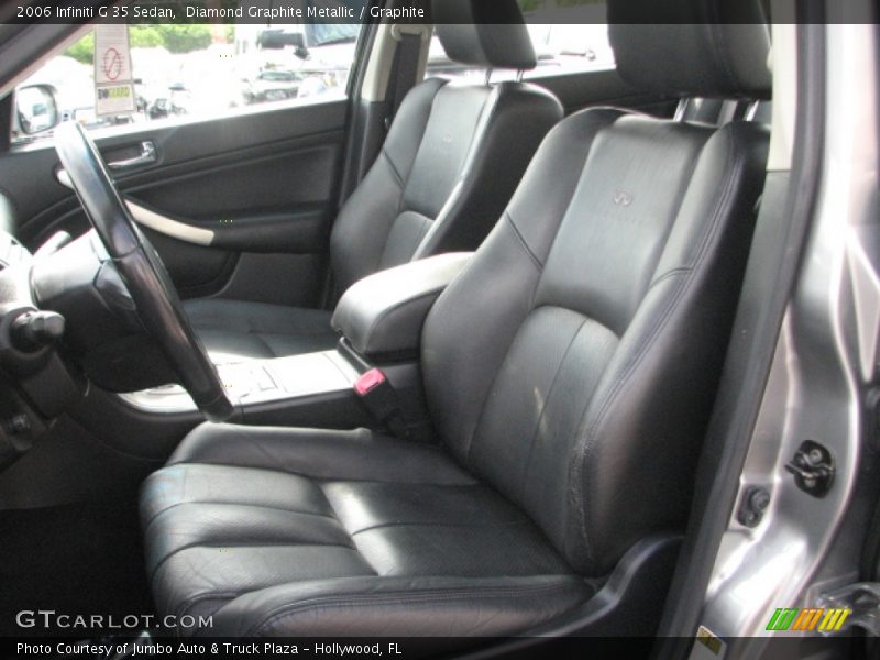 Diamond Graphite Metallic / Graphite 2006 Infiniti G 35 Sedan