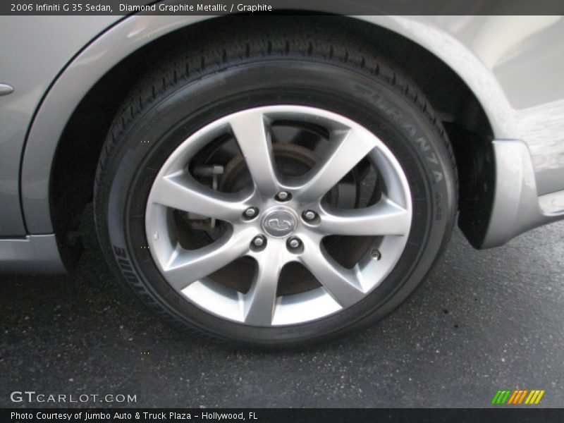 Diamond Graphite Metallic / Graphite 2006 Infiniti G 35 Sedan