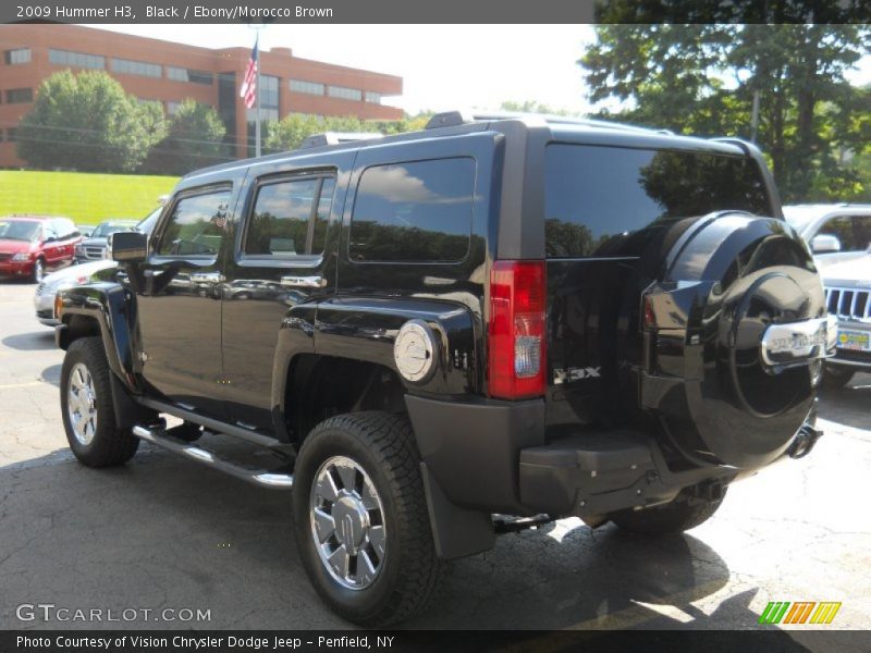 Black / Ebony/Morocco Brown 2009 Hummer H3