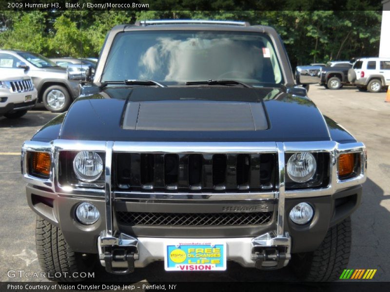 Black / Ebony/Morocco Brown 2009 Hummer H3