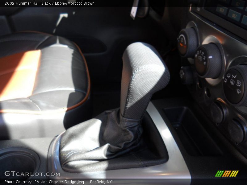 Black / Ebony/Morocco Brown 2009 Hummer H3