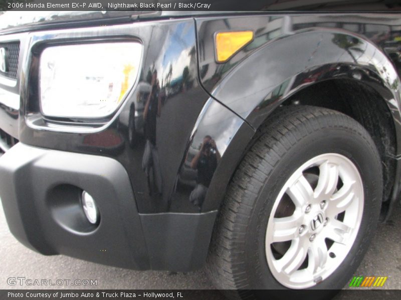 Nighthawk Black Pearl / Black/Gray 2006 Honda Element EX-P AWD