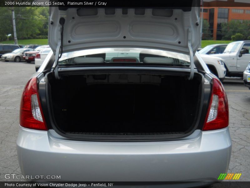 Platinum Silver / Gray 2006 Hyundai Accent GLS Sedan