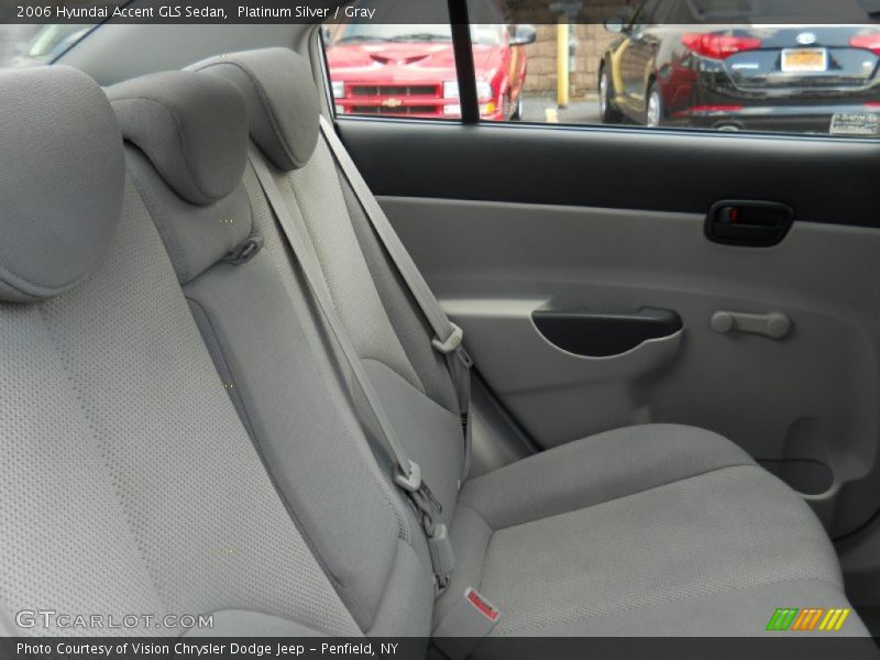 Platinum Silver / Gray 2006 Hyundai Accent GLS Sedan