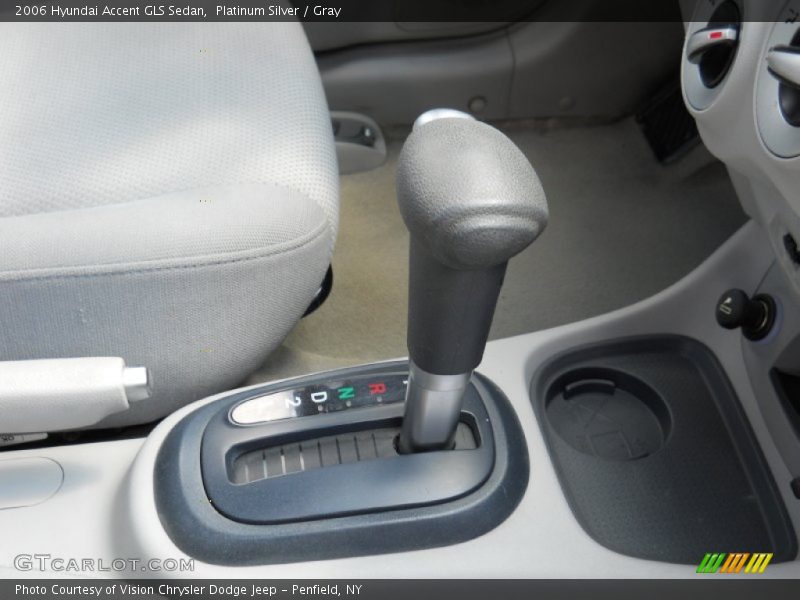 Platinum Silver / Gray 2006 Hyundai Accent GLS Sedan