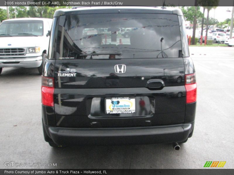 Nighthawk Black Pearl / Black/Gray 2006 Honda Element EX-P AWD