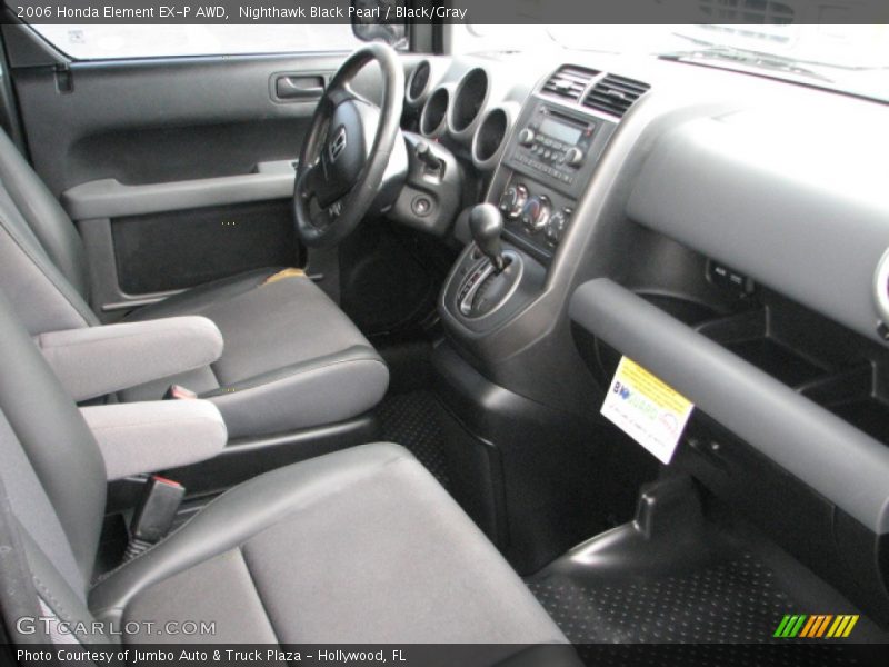 Nighthawk Black Pearl / Black/Gray 2006 Honda Element EX-P AWD