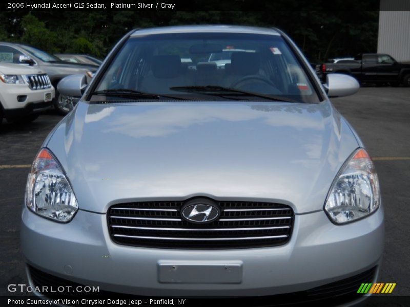 Platinum Silver / Gray 2006 Hyundai Accent GLS Sedan
