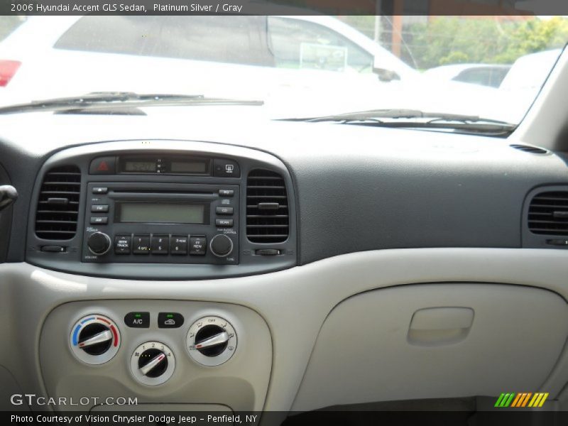 Platinum Silver / Gray 2006 Hyundai Accent GLS Sedan