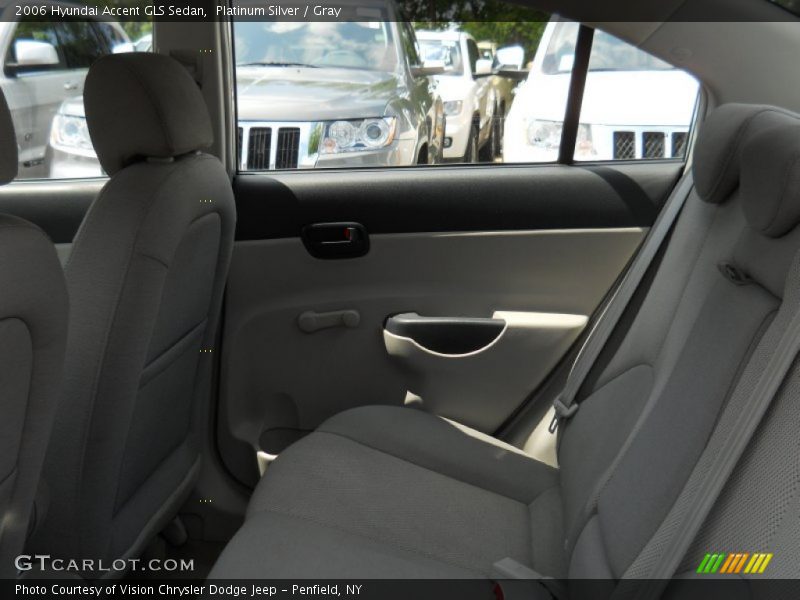 Platinum Silver / Gray 2006 Hyundai Accent GLS Sedan