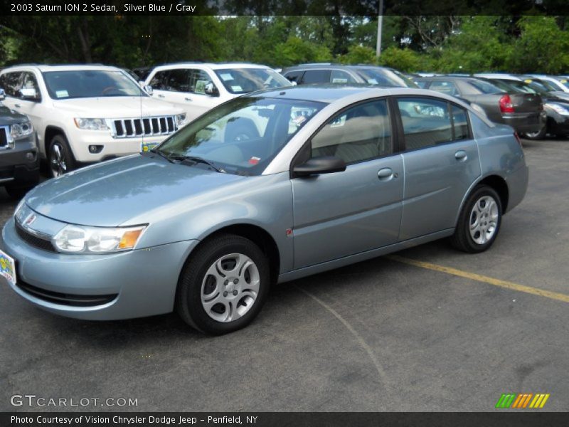 Silver Blue / Gray 2003 Saturn ION 2 Sedan