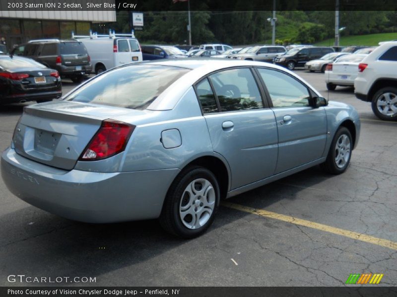Silver Blue / Gray 2003 Saturn ION 2 Sedan