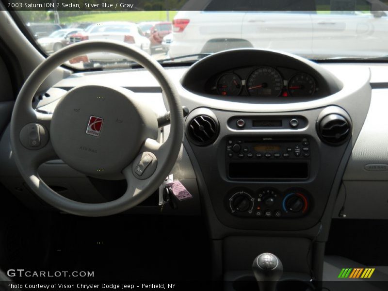 Silver Blue / Gray 2003 Saturn ION 2 Sedan