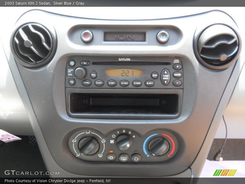 Silver Blue / Gray 2003 Saturn ION 2 Sedan