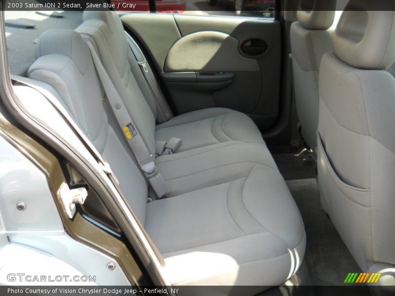 Silver Blue / Gray 2003 Saturn ION 2 Sedan