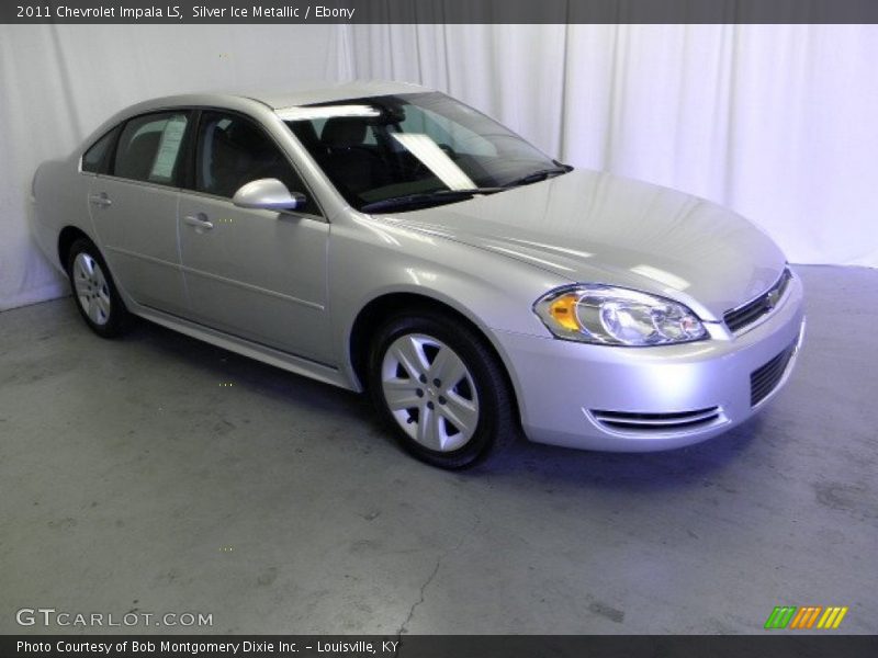 Silver Ice Metallic / Ebony 2011 Chevrolet Impala LS