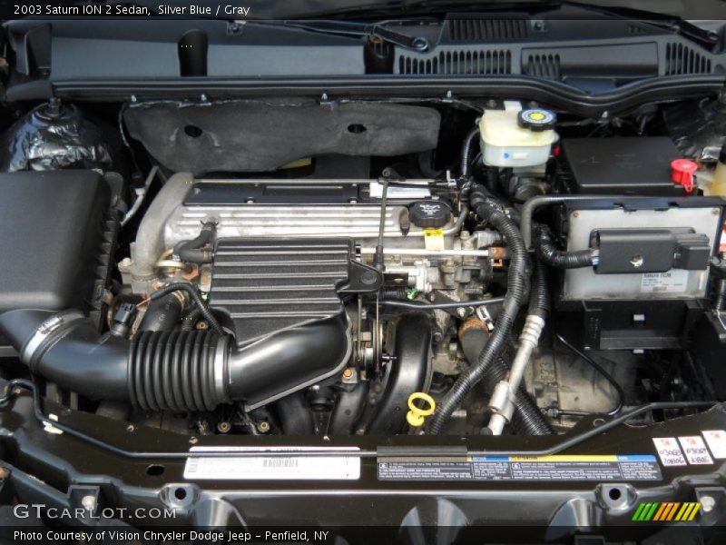  2003 ION 2 Sedan Engine - 2.2 Liter DOHC 16-Valve 4 Cylinder