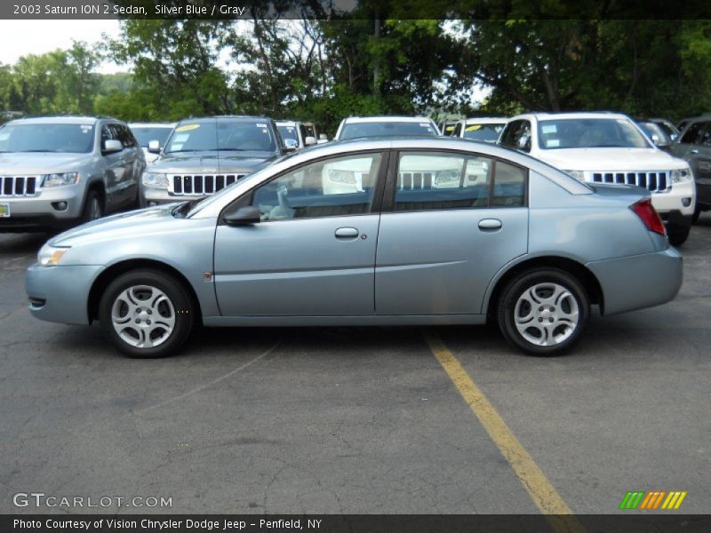 Silver Blue / Gray 2003 Saturn ION 2 Sedan