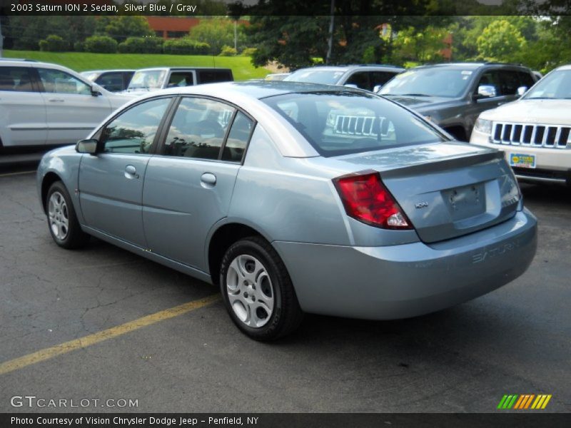 Silver Blue / Gray 2003 Saturn ION 2 Sedan