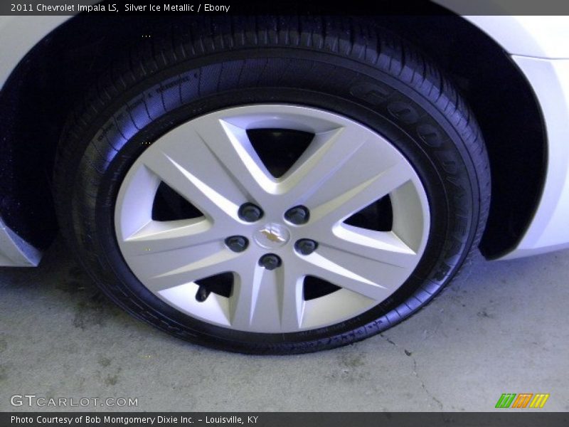 Silver Ice Metallic / Ebony 2011 Chevrolet Impala LS