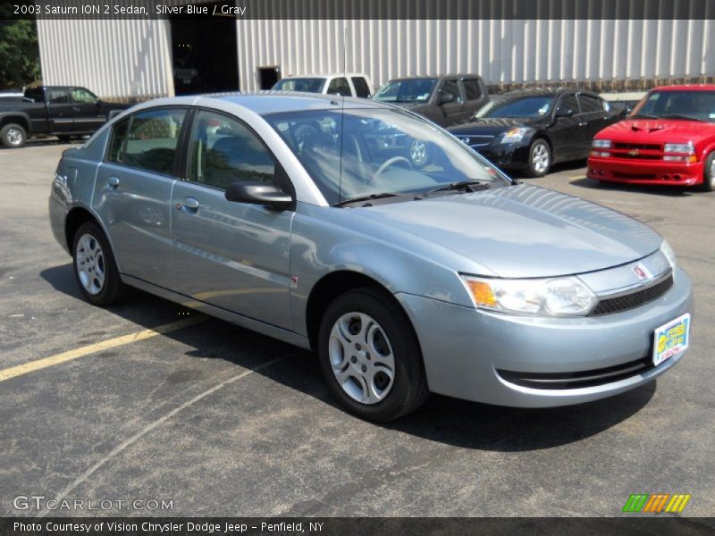 Silver Blue / Gray 2003 Saturn ION 2 Sedan