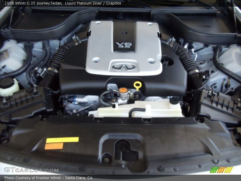 Liquid Platinum Silver / Graphite 2008 Infiniti G 35 Journey Sedan