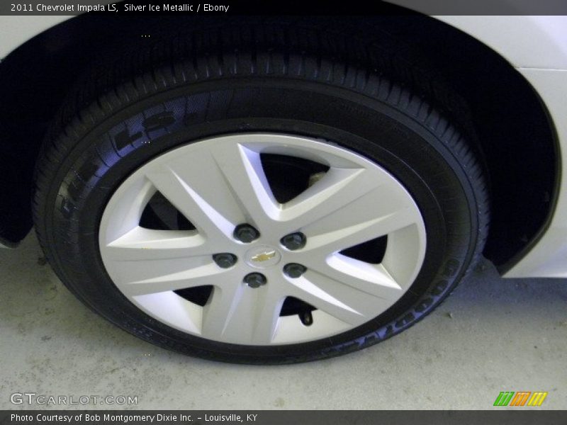 Silver Ice Metallic / Ebony 2011 Chevrolet Impala LS