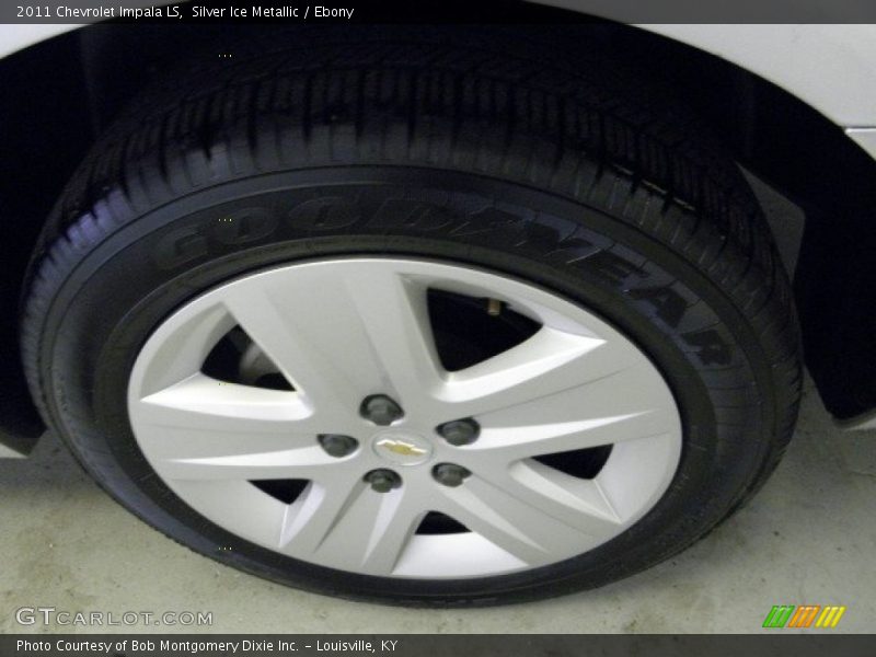 Silver Ice Metallic / Ebony 2011 Chevrolet Impala LS