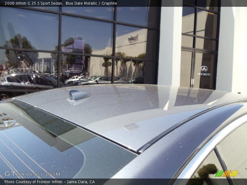 Blue Slate Metallic / Graphite 2008 Infiniti G 35 S Sport Sedan
