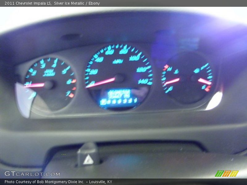 Silver Ice Metallic / Ebony 2011 Chevrolet Impala LS