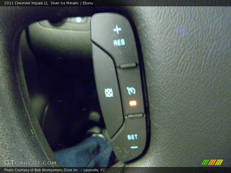 Silver Ice Metallic / Ebony 2011 Chevrolet Impala LS
