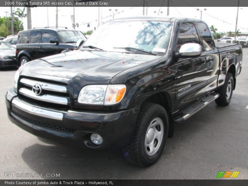Black / Dark Gray 2006 Toyota Tundra SR5 Access Cab