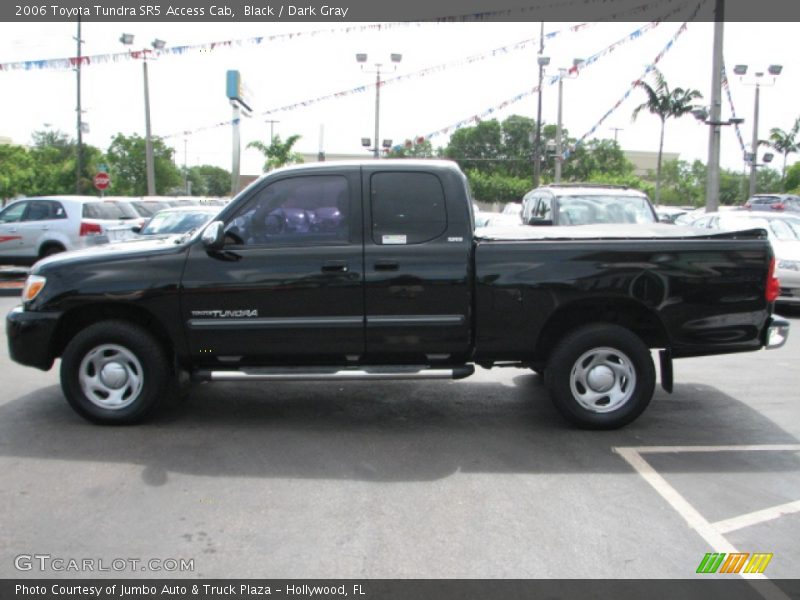Black / Dark Gray 2006 Toyota Tundra SR5 Access Cab