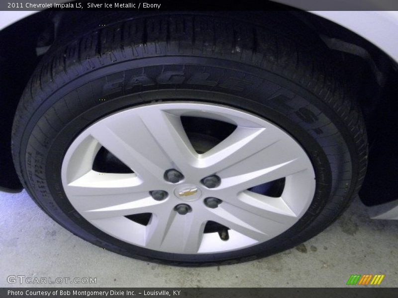Silver Ice Metallic / Ebony 2011 Chevrolet Impala LS