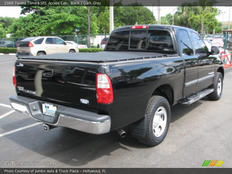 Black / Dark Gray 2006 Toyota Tundra SR5 Access Cab